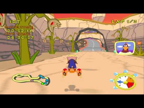 Looney Tunes: Space Race (PS2) walkthrough - Looney Dish