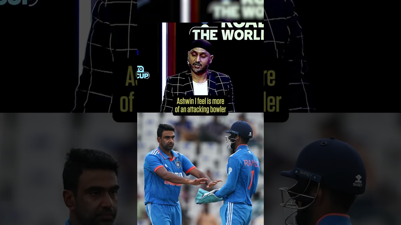 Ashwin will be the first or second bowler in my XI – Harbhajan Singh #CWC23 #Shorts