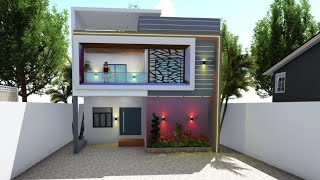 3 BEDROOM DUPLEX DESIGN ( 8.0×9.0m )