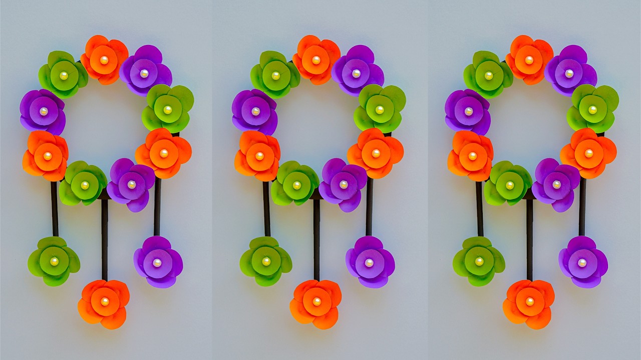 Beautiful Paper Wall Hanging | DIY Paper Craft  | wall hanging craft ideas