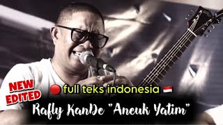 🔴 LAGU AKUSTIKAN PALING SEDIH [subtitle indonesia] ANEUK YATIM (anak yatim)