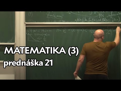 Náhľad videa: Matematika (3) - Stirlingov vzorec | prednáška 21