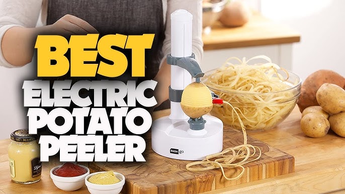 Starfrit Rotato Express Electric Peeler - Instantly Peel Potatoes, Fruits,  and Vegetables - Includes 2 Blades and Thumb Knife in the Food Slicers  department at