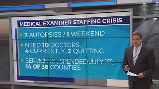 Staffing crisis could lead to drastic service cuts at Medical Examiner's office