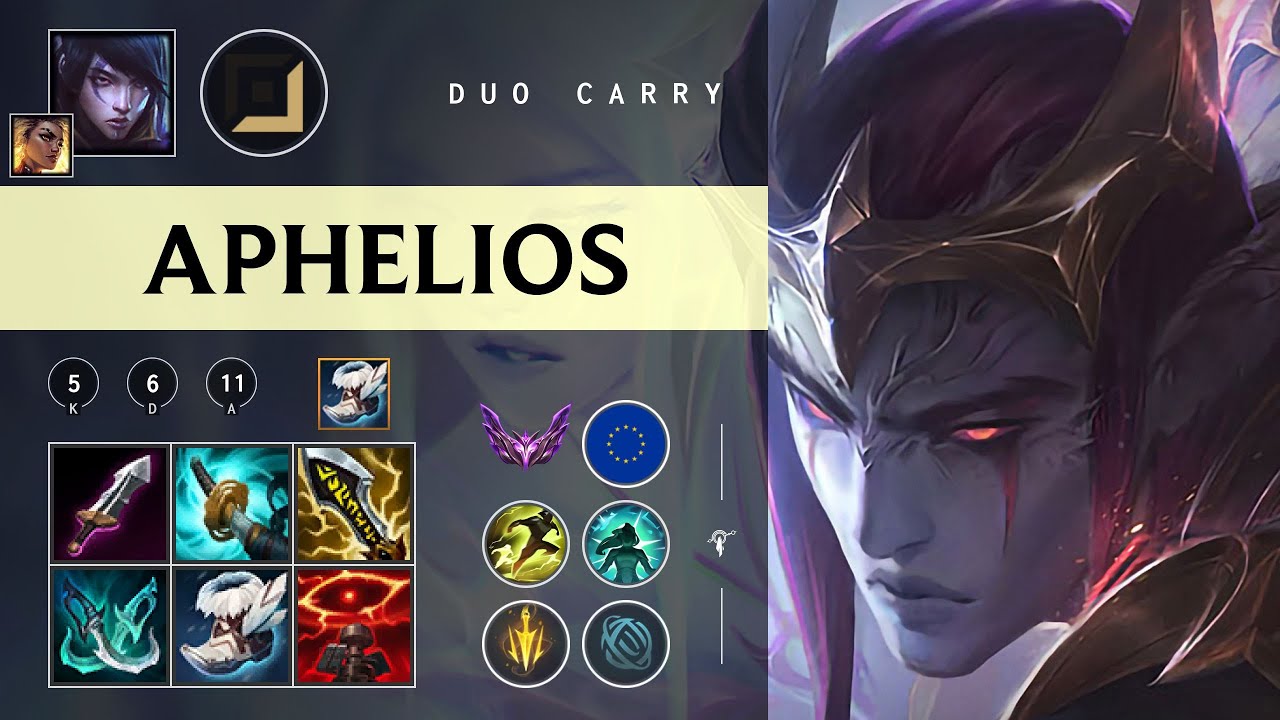 Aphelios ADC vs Cassiopeia - EUW Master Patch 26.02