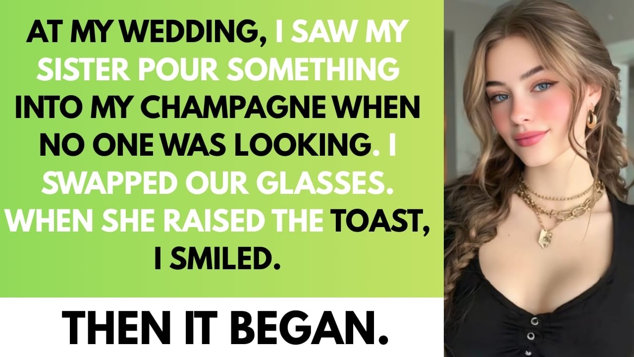 My Sister Dosed My Drink at My $80K Wedding—So I Let Her Toast in Front of 300 Witnesses.