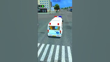 Over Speed Ambulance Drive 🚑🚑🚨🚨 #bussid #bussidmod #shorts