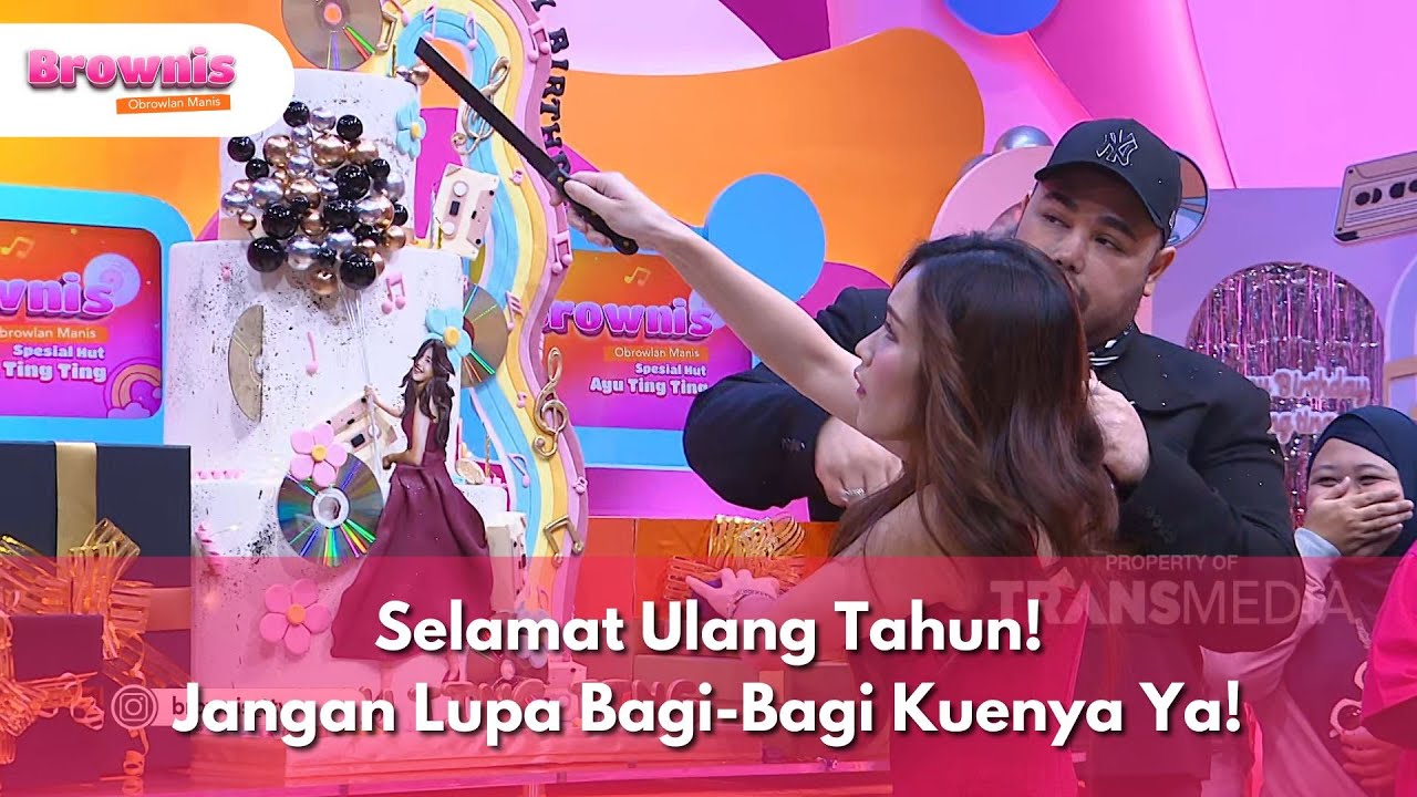 Selamat Ulang Tahun! Jangan Lupa Bagi-Bagi Kuenya Ya! - BROWNIS (20/6/25) P1