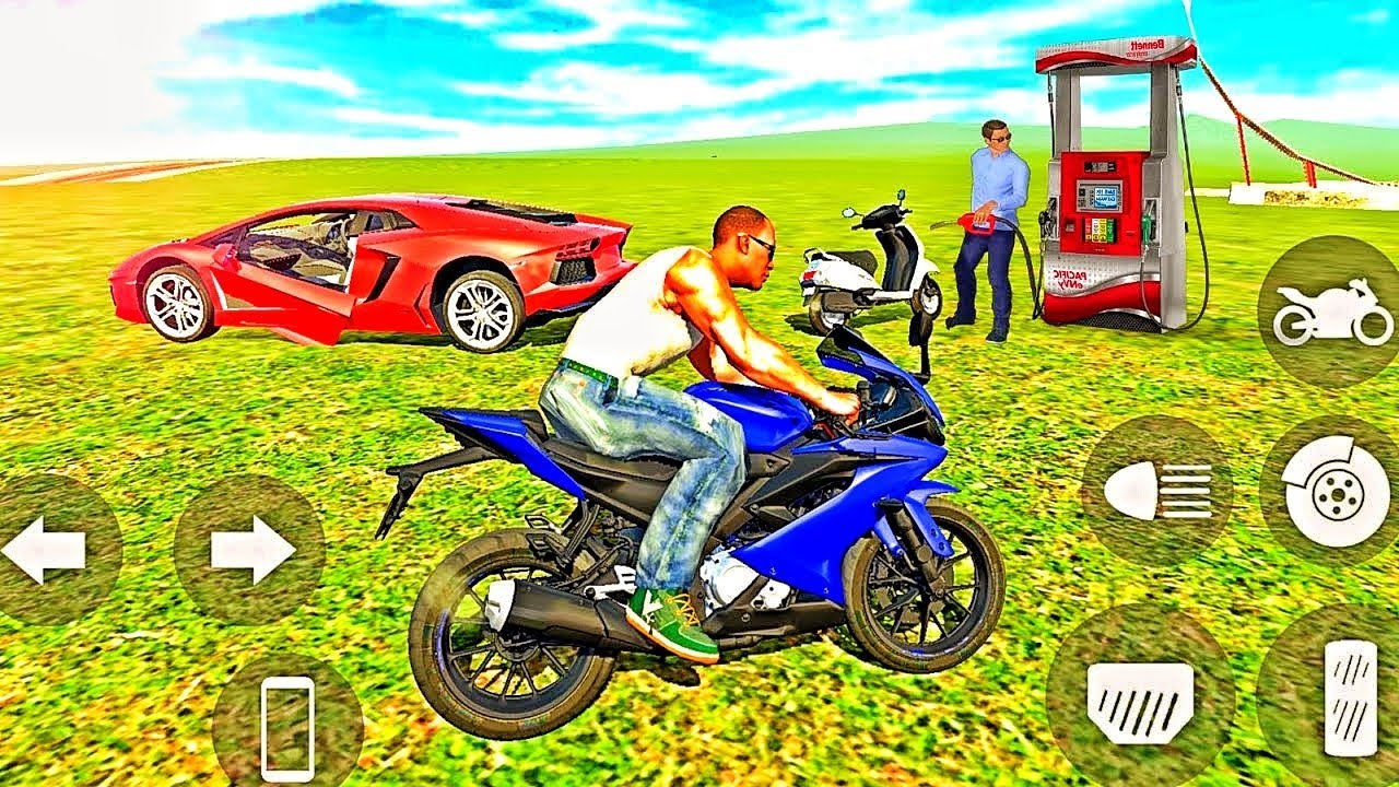 R15 Yamaha Racing Game Play Video in Indian Bike Driving 3D - Android ...