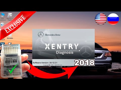 Full Installation & Activation Xentry Diagnostics PassThru 2018/12 (DAS Xentry) + KeyGens + Driver