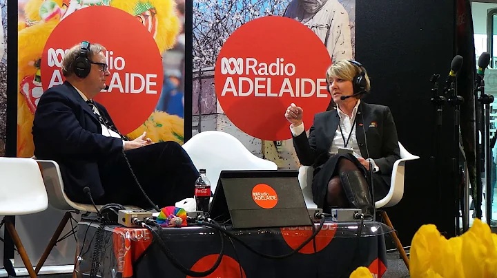 Peter Goers interviewing Michelle Hocking, Adelaid...