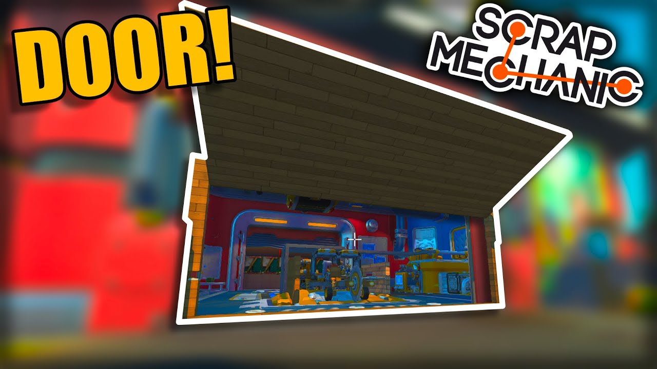 GIANT Garage Door To Protect my Shop! - Scrap Survival Ep #1