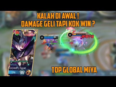 Kalah Di Awal Sudah Biasa ! Build dan Cara Main Terbaru Top Global Miya 2023 Mobile Legends MLBB @primaoktavian7562