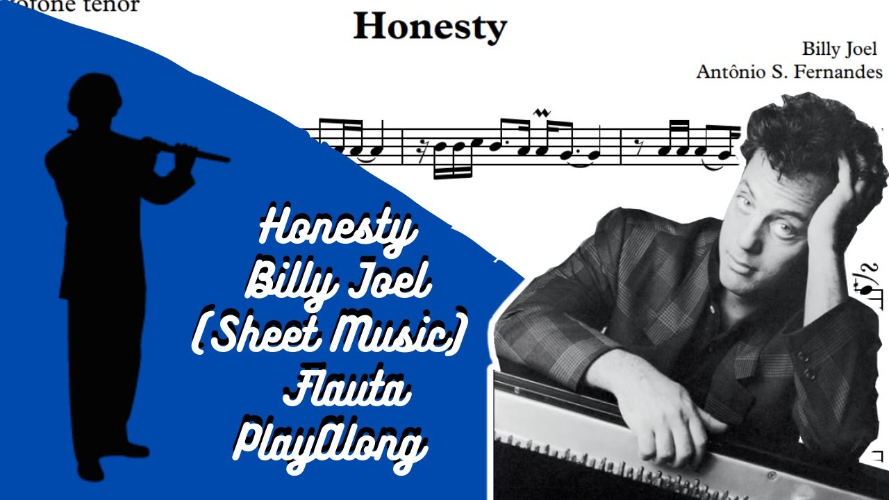Honesty Billy Joel SheetMusic Flauta