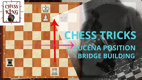 The Lucena Position | Building a Bridge [CHESS TRICKS] | Rool Endgame techniques and its ideas