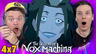 What in the BELL'S HELLS?!? First Time Watching Legend of Vox Machina S4 Eps 7