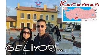 Train Station In Turkeyexpress Karaman Hizli Tren Geli̇yor Tren Gari