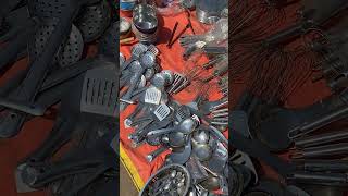 Delhi ki sabse sasti bartan market | Chor bazaar bartan market ₹5 से शुरू #shortsviral #chorbazaar