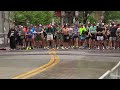 Pittsburgh Marathon: First Corral leaves the starting line