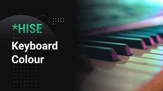 How to set key colours in HISE