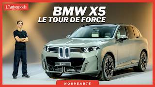 Nouveau BMW X5 : thermique, hybride, électrique et même hydrogène !