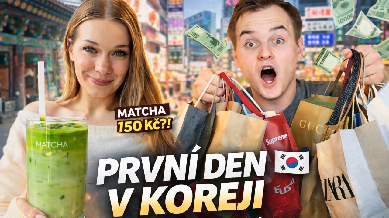 NÁŠ PRVNÍ DEN V KOREJI!😱