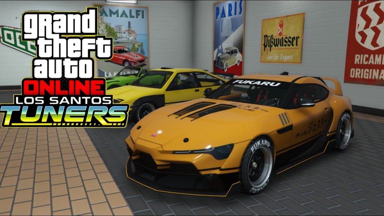 GTA Online Jester RR Custom Garage Options LS Tuners DLC YouTube
