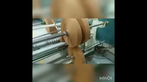 Fully Automatic Paper Roll Slitter Cum Rewinding Machine