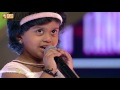 Super Singer Junior - Putham Pudhu Kaalai by Tanushree