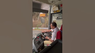 SKILLED AND AMAZING DRIVING IN DANGEROUS DHIMBAM GHAT ! KSRTC AIRAVAT VOLVO B8R!