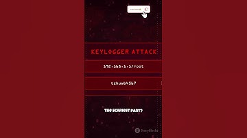 How Hackers Steal Passwords with Keyloggers 😱💻 #hackers #passwordsecurity #keylogger #techshorts