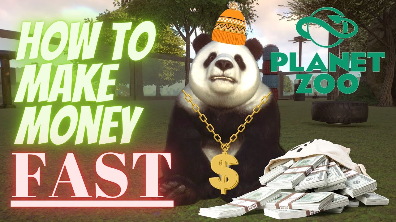 How to make money FAST! Planet Zoo (Challenge Mode Medium) - YouTube