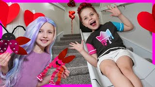 We Forgot Our Valentines Day Party Kin Tin And Family Make Diy Crafts Fun Valentines Store