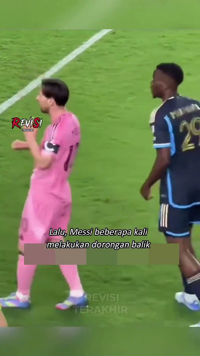 Jangan pernah main-main dengan Messi 😬
