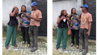 Wonders shall never end, mumu Philip called welfare from abroad to report Ogechi, na waoh
