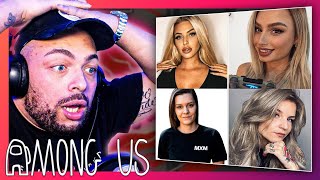 AMONG US MET 9 VROUWEN - YouTube
