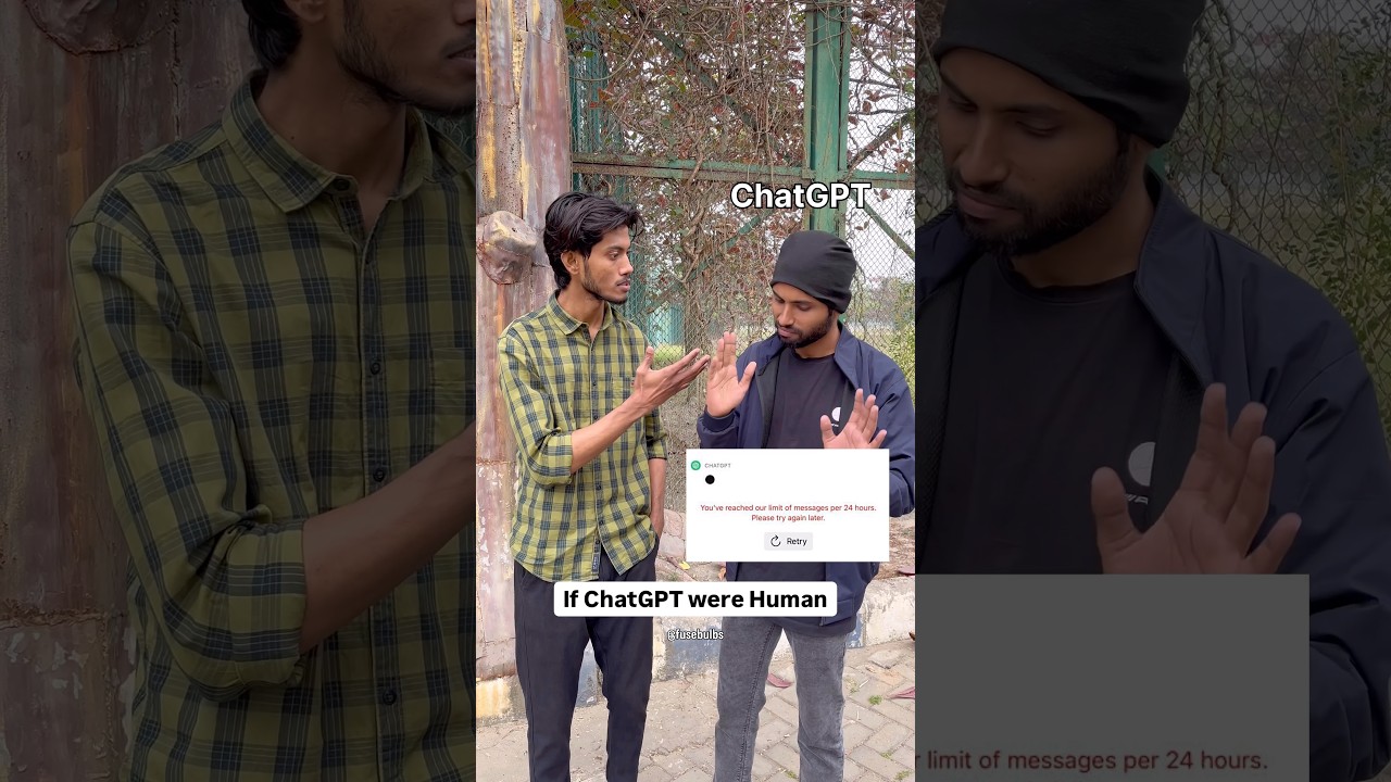 If ChatGPT were human 😂 