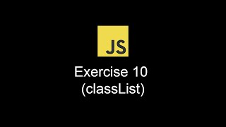 JavaScript Basics Revision: Solving Key Exercises and Challenges | Exercise 10