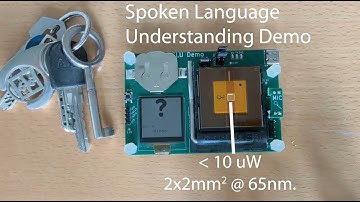 Spoken Language Understanding Chip Demo (ISSCC 2025)
