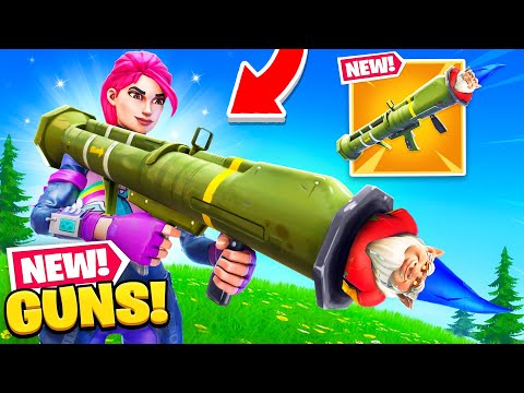 *NEW* WEAPON UPDATES in Fortnite! (New Guns, Skins + MORE)