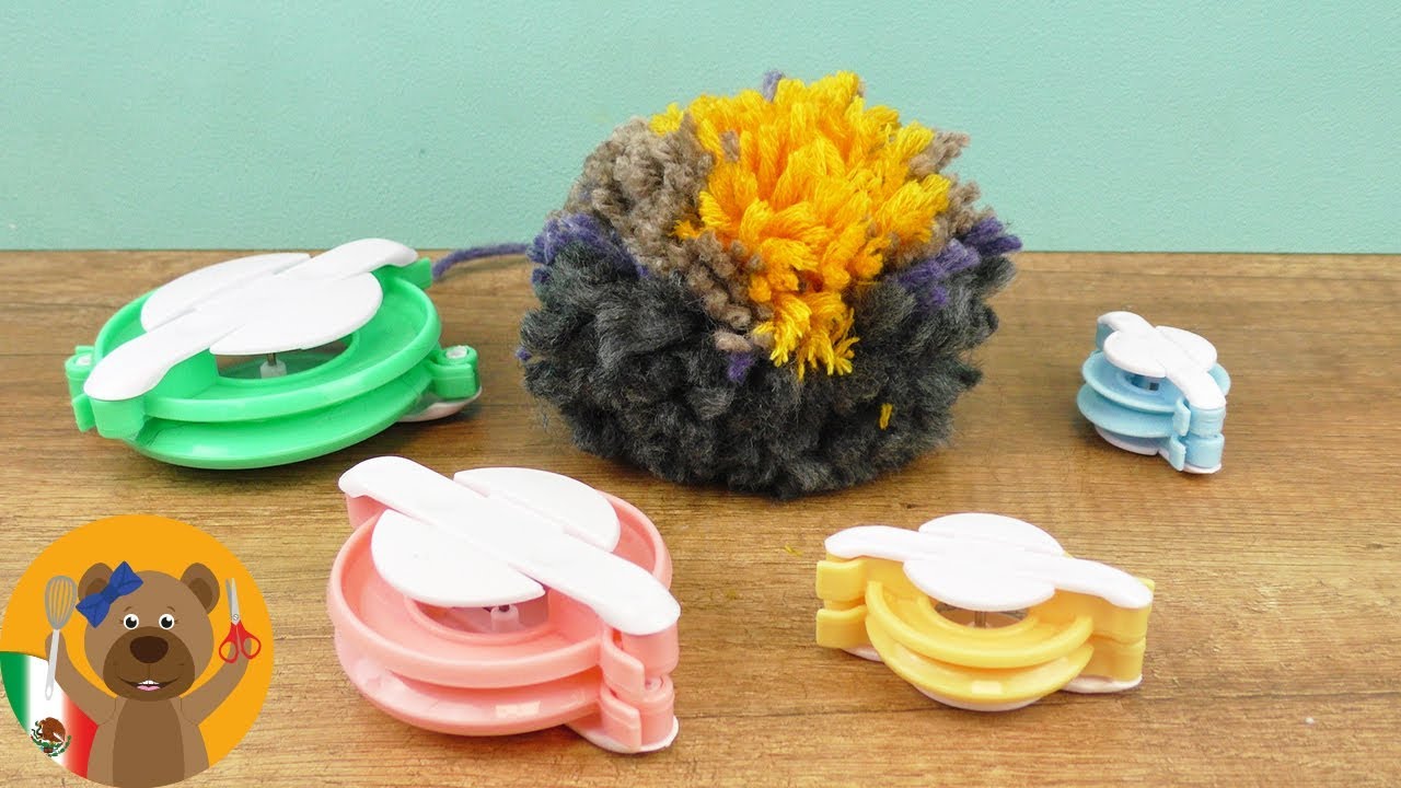 Herramienta para pompones a prueba|¿el mejor método para hacer pompones?