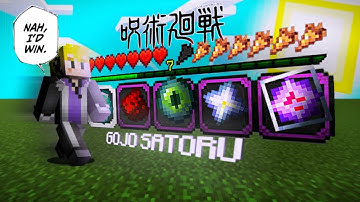 Gojo Satoru | Showcase | Minecraft Bedrock Command
