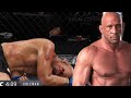 UFC Bruce Lee vs Mark Coleman Bloody knockout