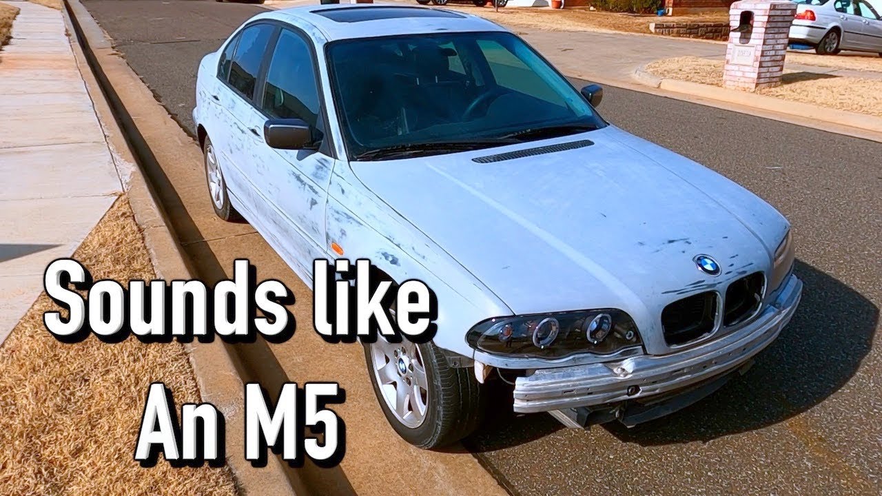 200 BMW 325xi e46 from Copart New Exhaust PT2 YouTube