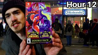 Unboxing Pokémon Scarlet and Violet outside of the Nintendo NY store!