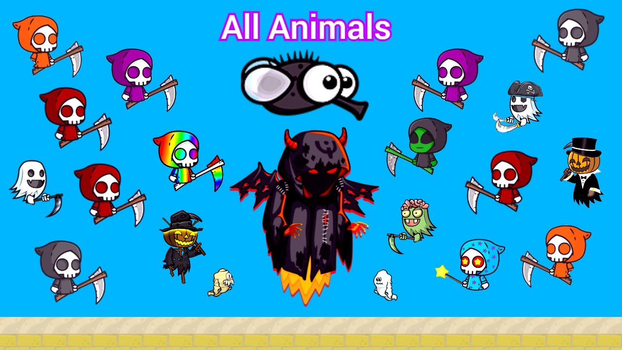 All Animals Evolution in FlyOrDie.io 