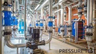 Do You Know Pressure Test? Pressure Test Is A Important For Pipe Joint.