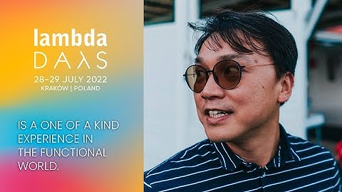 Generalizing Payment as Types | Miao ZhiCheng | Lambda Days 2022