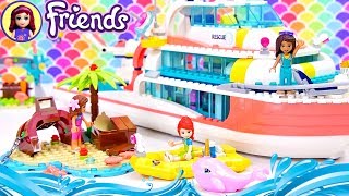 Мульт Building the Rescue Mission Boat Lego Friends Part 2