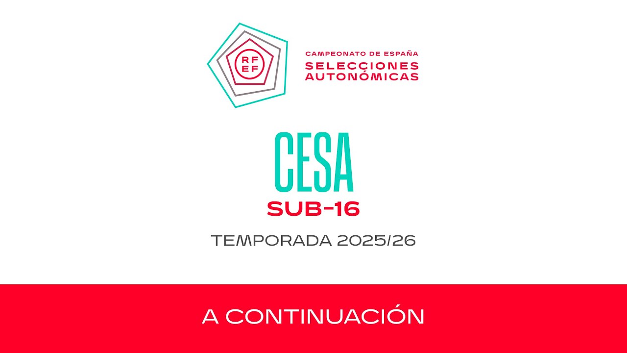 10 Selección Madrid - Selección Vasca I CESA Masculinas SUB 16 31/10/2025   I 🔴RFEF